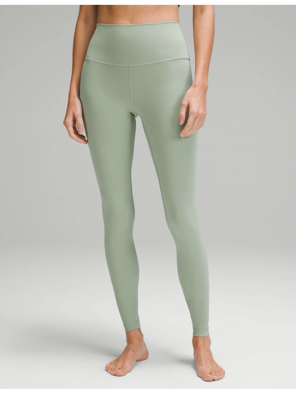 NWT lululemon athletica High-Rise Leggings in Sage Green